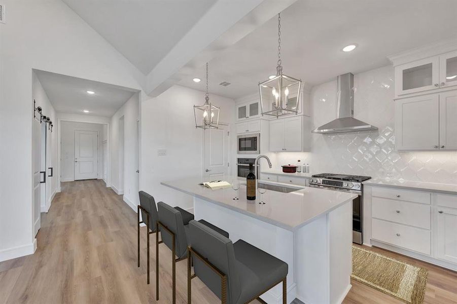 Furnished interior view inside a new home in Heritage Ranch, Sherman (Image 20).