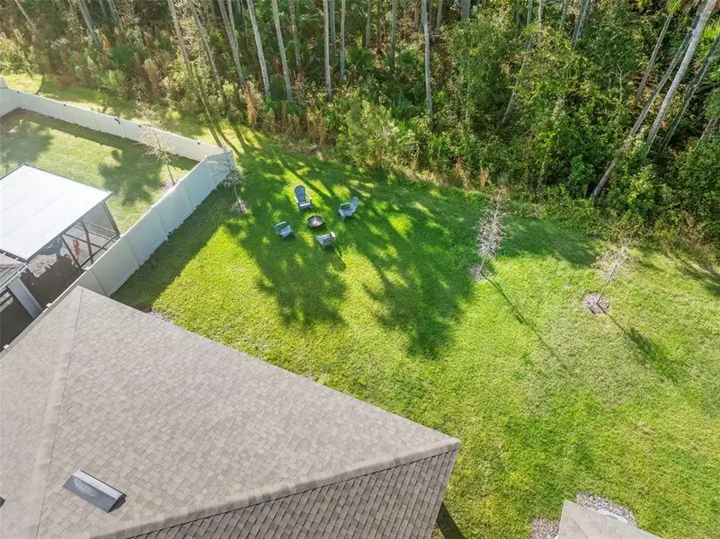 Exterior details and patio area of a home in Oak Leaf Preserve, New Smyrna Beach (Image 4). Exterior details and patio area of a home in Oak Leaf Preserve, New Smyrna Beach (Image 4).