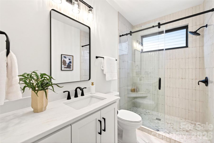 Furnished interior view inside a new home in , Charlotte (Image 31).