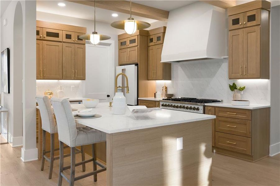 Furnished interior view inside a new home in , Cumming (Image 14).