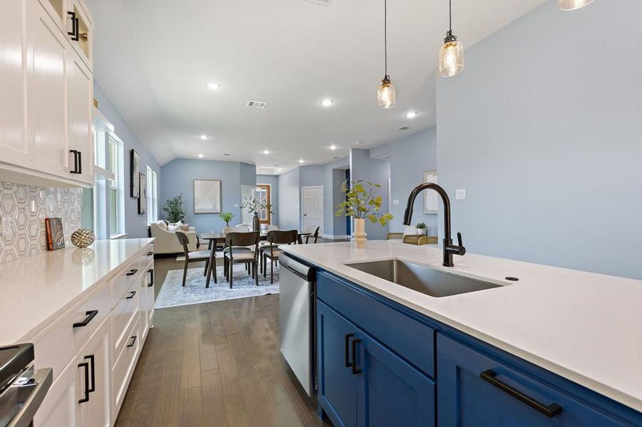 Furnished interior view inside a new home in , DeSoto (Image 19). Furnished interior view inside a new home in , DeSoto (Image 19).