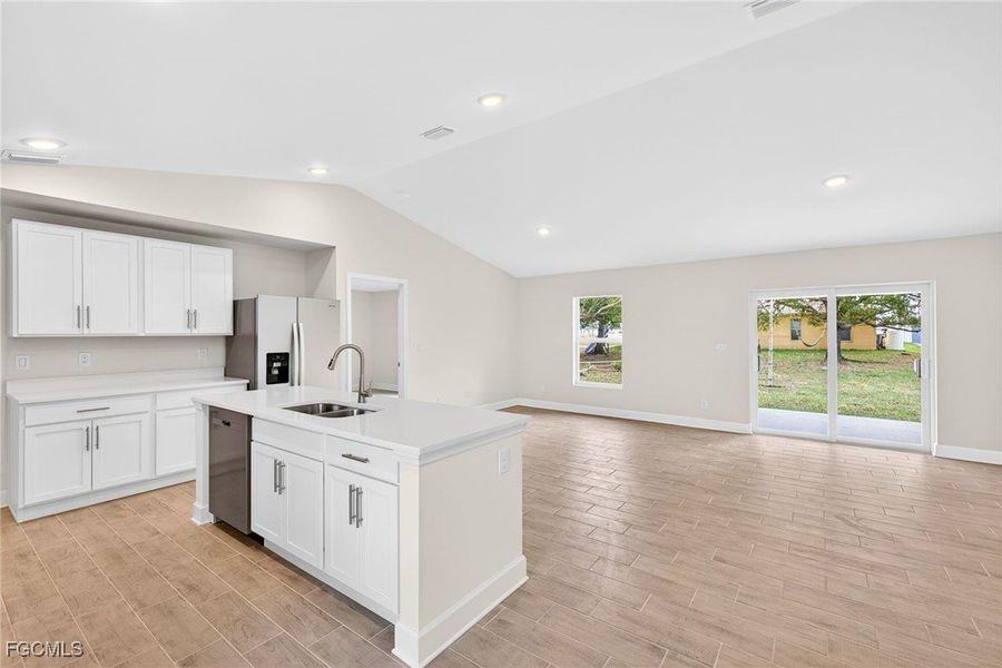 Furnished interior view inside a new home in Cape Coral, Cape Coral (Image 13). Furnished interior view inside a new home in Cape Coral, Cape Coral (Image 13).