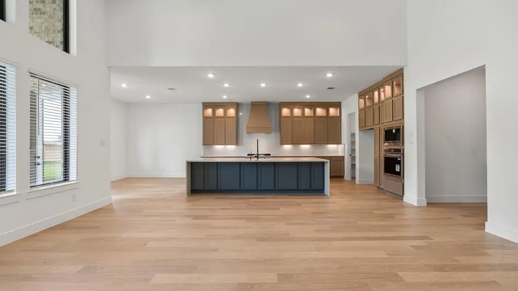 Furnished interior view inside a new home in Friendswood Trails, Friendswood (Image 8).