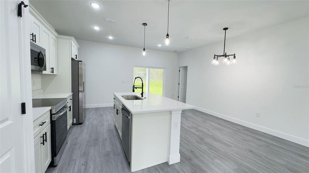 Furnished interior view inside a new home in , Citrus Springs (Image 5). Furnished interior view inside a new home in , Citrus Springs (Image 5).