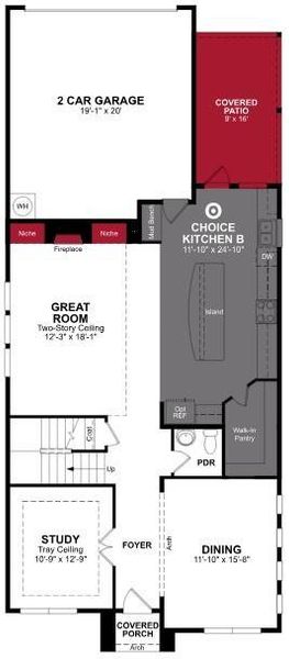 Beazer Homes Wildflower Ranch Whitney Floorplan. Beazer Homes Wildflower Ranch Whitney Floorplan.