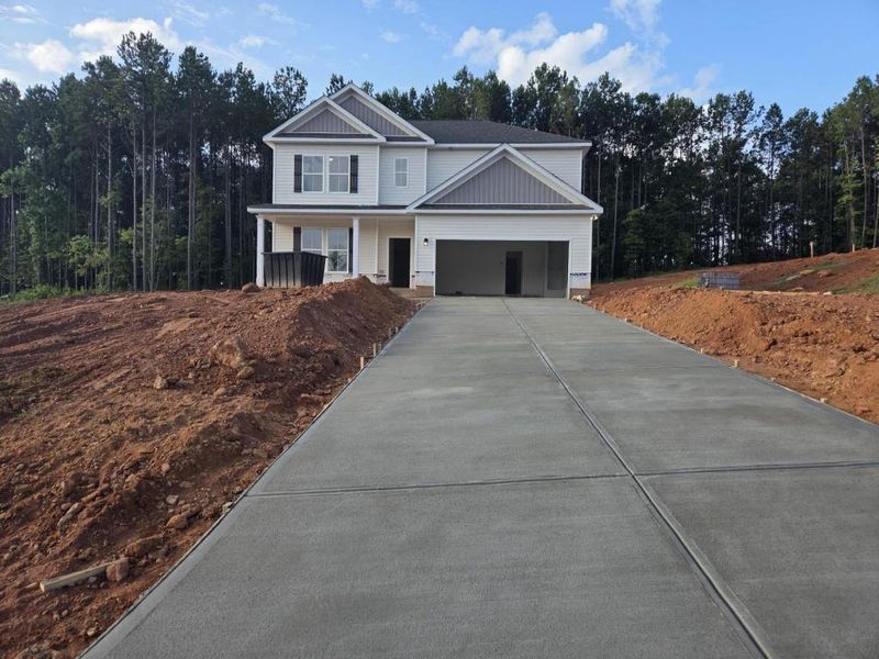 In-progress construction of a new home in Savoy Park, Covington, GA (Image 7).