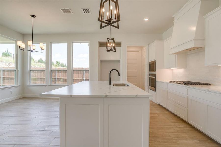 Furnished interior view inside a new home in Whitestone Crest, Benbrook (Image 5).