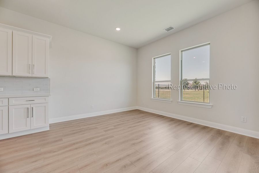 Photo representation of the Avery II floorplan. Colors, finishes and options will vary.
