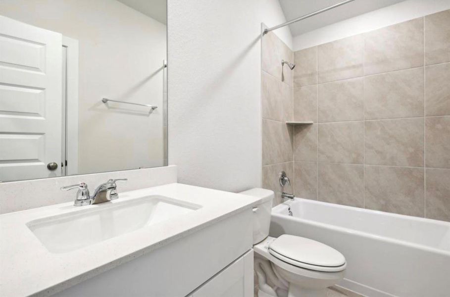 Furnished interior view inside a new home in Wall Street Village, Richmond (Image 7).