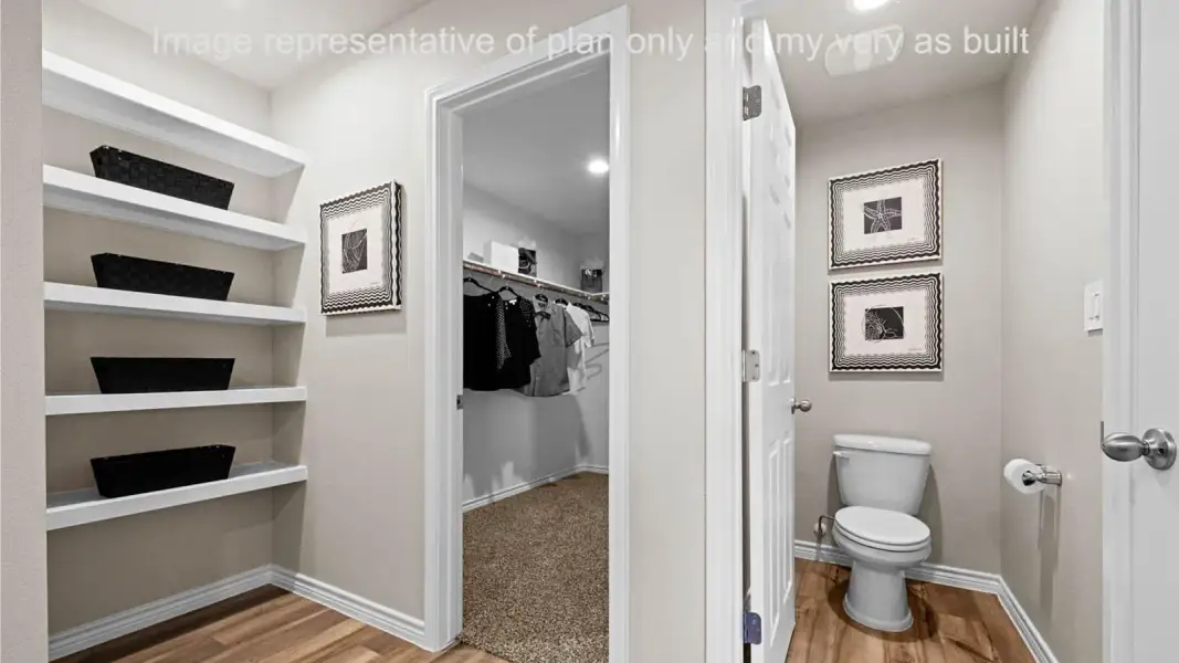 Furnished interior view inside a new home in Heritage Crossing, Corpus Christi (Image 8).