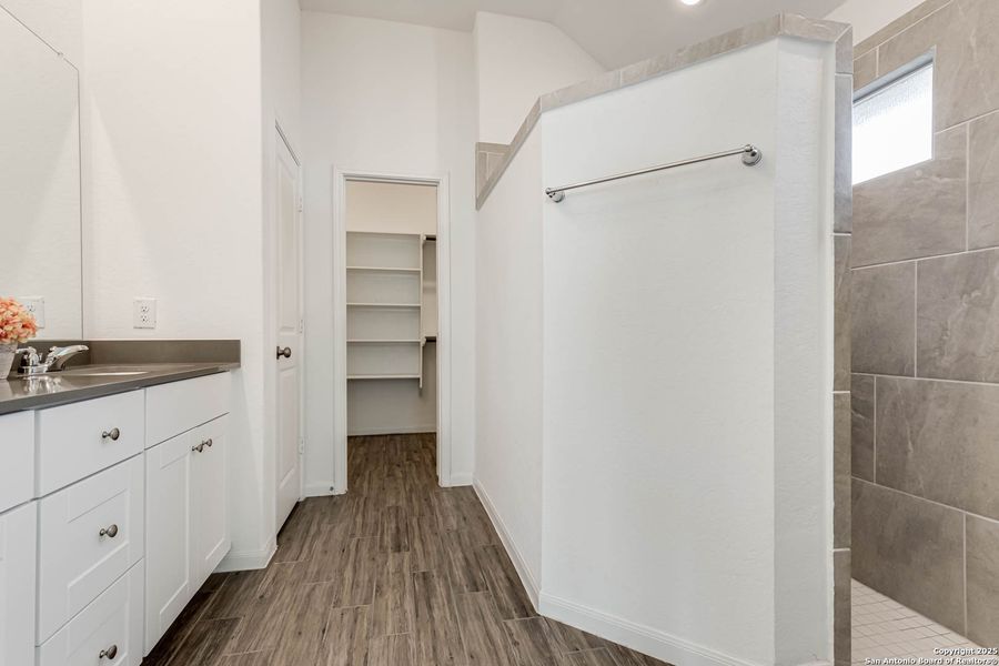 Furnished interior view inside a new home in Johnson Ranch: Brookstone II Collection, Bulverde (Image 16).