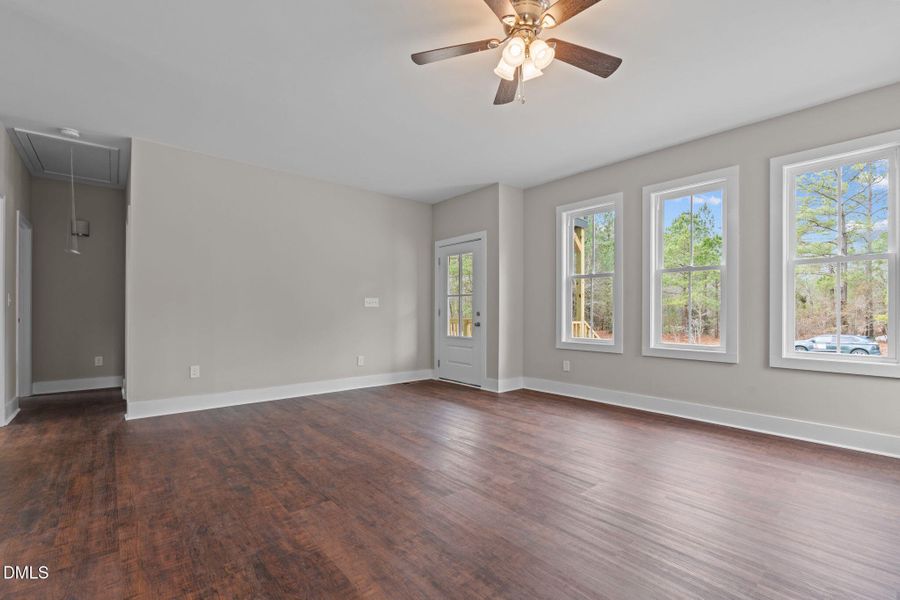 Living Room facing Front Entry
