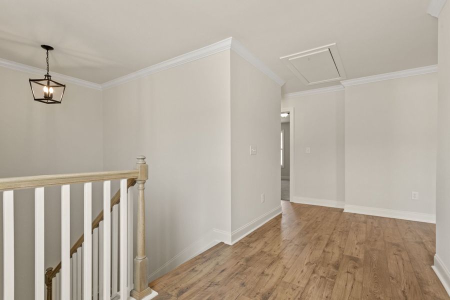 Spacious, unfurnished interior of a new home in Cherokee Knoll, Williamston (Image 22).