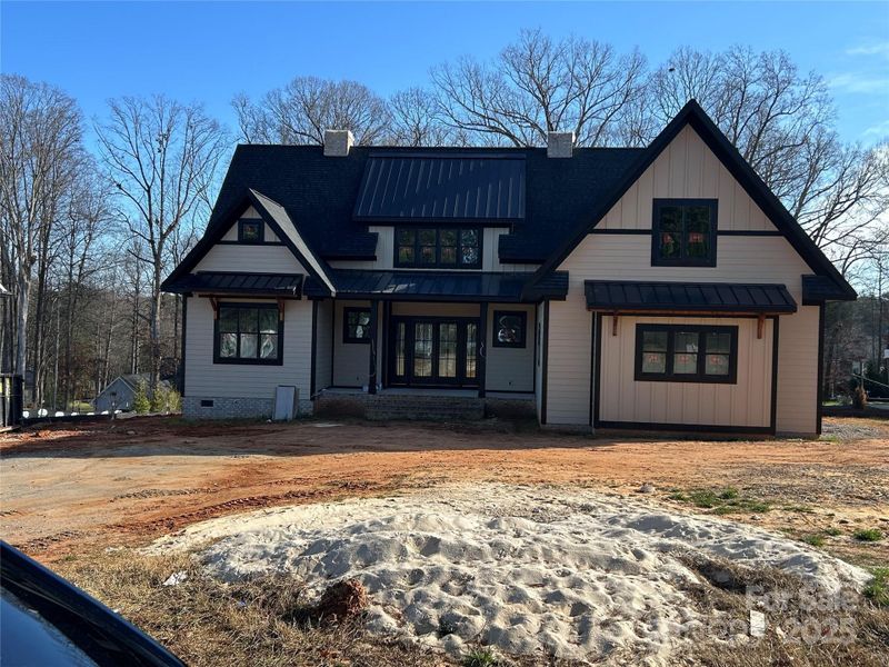 In-progress construction of a new home in , Mooresville, NC (Image 4).