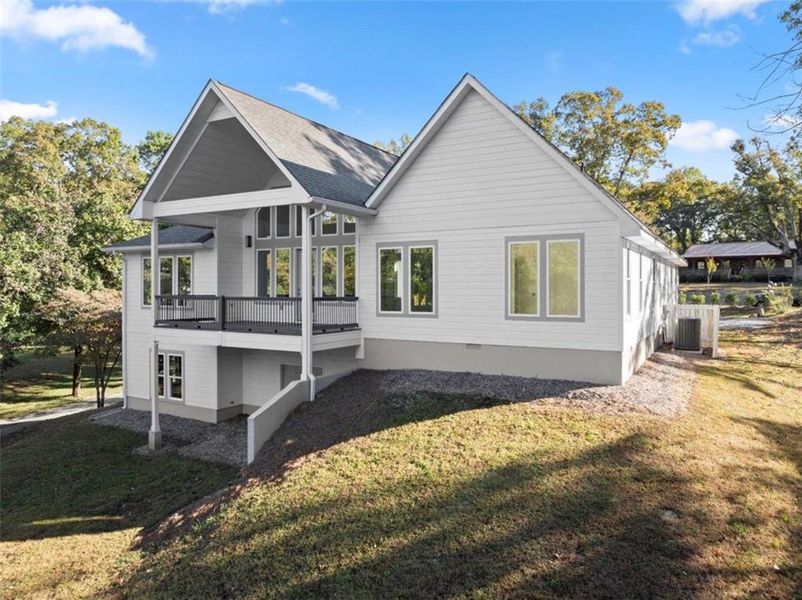 Front exterior of a new home in , Cleveland, GA, highlighting curb appeal (Image 26).