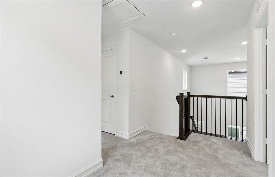 *Floorplan representation, not actual home - Flexible living space
