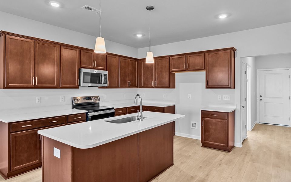 Furnished interior view inside a new home in Fieldstone, Lexington (Image 8). Furnished interior view inside a new home in Fieldstone, Lexington (Image 8).