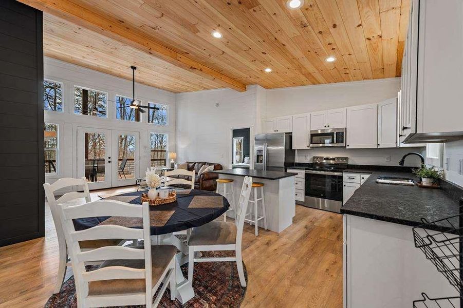 Furnished interior view inside a new home in , Morganton (Image 8).