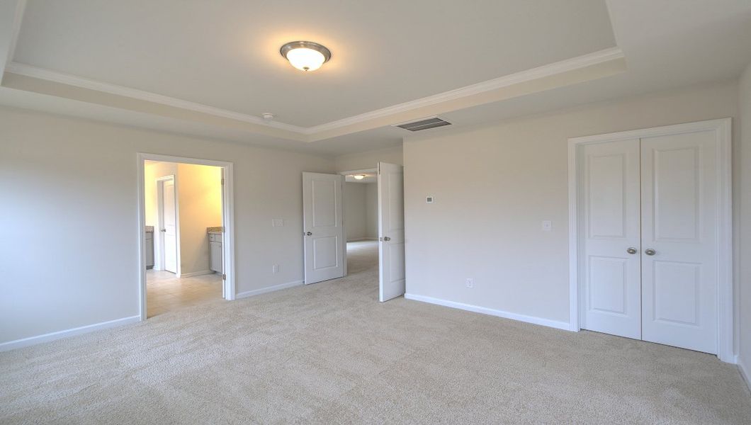 Spacious, unfurnished interior of a new home in Reserve at Tap Root Farms, Fletcher (Image 30).