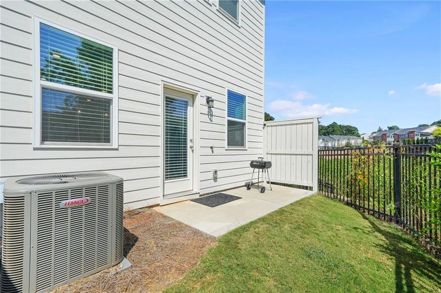 Front exterior of a new home in , Atlanta, GA, highlighting curb appeal (Image 28).