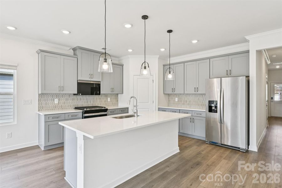Photo is not of the actual home but is an inspirational photo of builder’s model home and may depict options, furnishings, and/or decorator features that are not included.