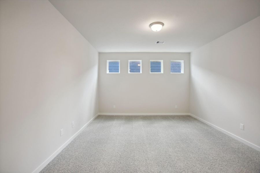 Photo is not of the actual home, but is an inspirational photo of builder’s model home and may depict options, furnishings, and/or decorator features that are not included