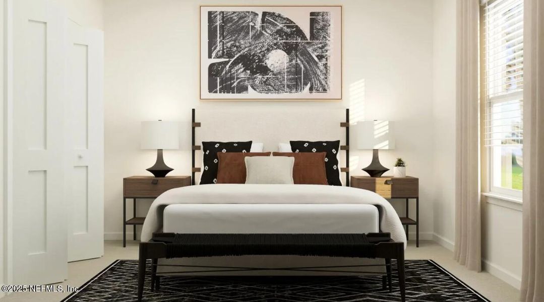 Furnished interior view inside a new home in Shearwater, St. Augustine (Image 12).