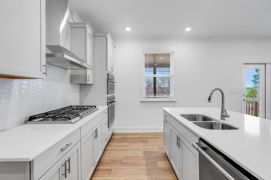 Furnished interior view inside a new home in Wellington Estates, Madison (Image 12).