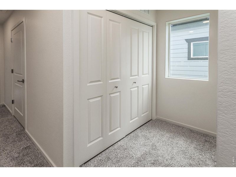 Spacious, unfurnished interior of a new home in Prairie Song Cottages, Windsor (Image 25). Spacious, unfurnished interior of a new home in Prairie Song Cottages, Windsor (Image 25).