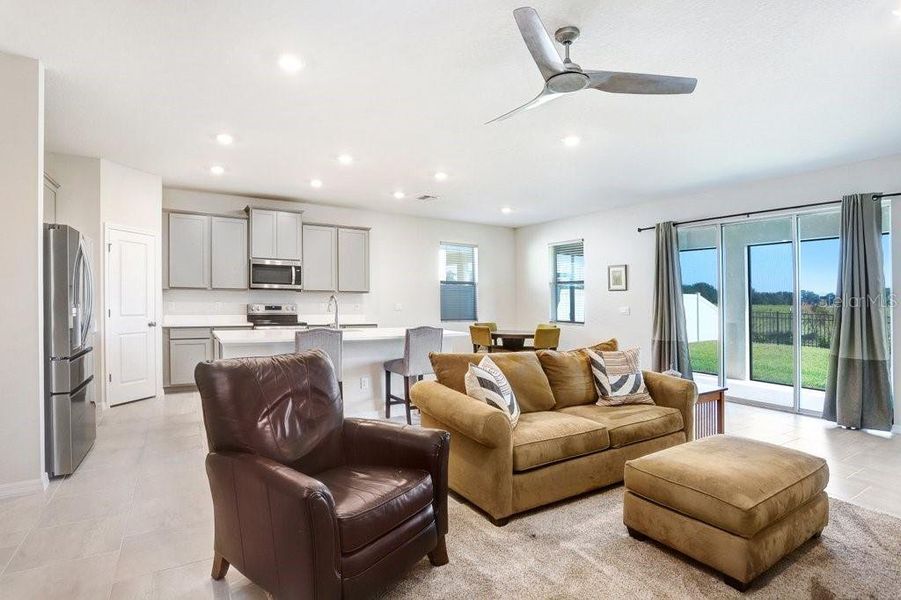 Furnished interior view inside a new home in Westgate at Avalon Park, Wesley Chapel (Image 16).