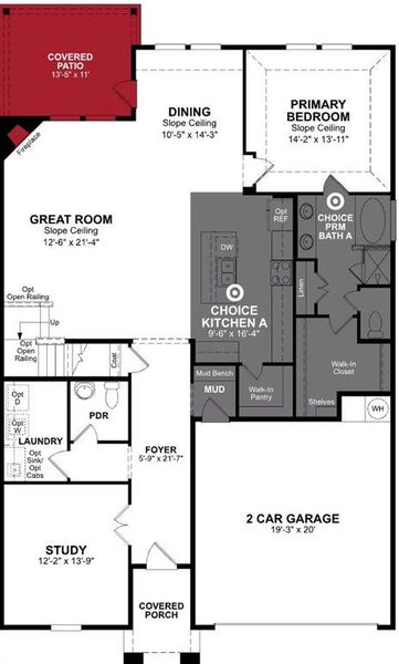 Beazer Homes Stark Farms Ranier plan