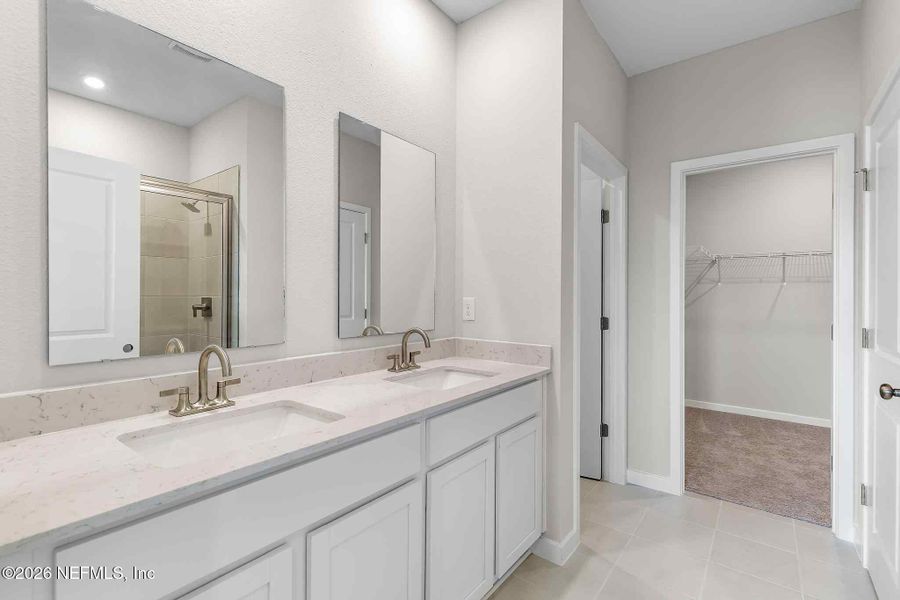 Furnished interior view inside a new home in , Jacksonville (Image 10).