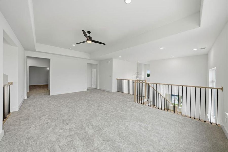 Spacious, unfurnished interior of a new home in Custer Ridge Estates, Allen (Image 25). Spacious, unfurnished interior of a new home in Custer Ridge Estates, Allen (Image 25).