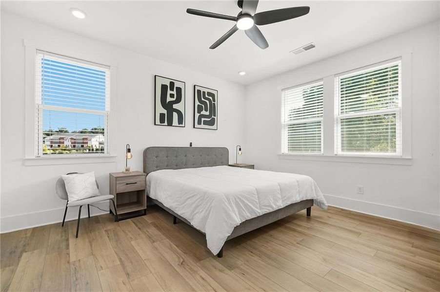 Furnished interior view inside a new home in , Atlanta (Image 5).