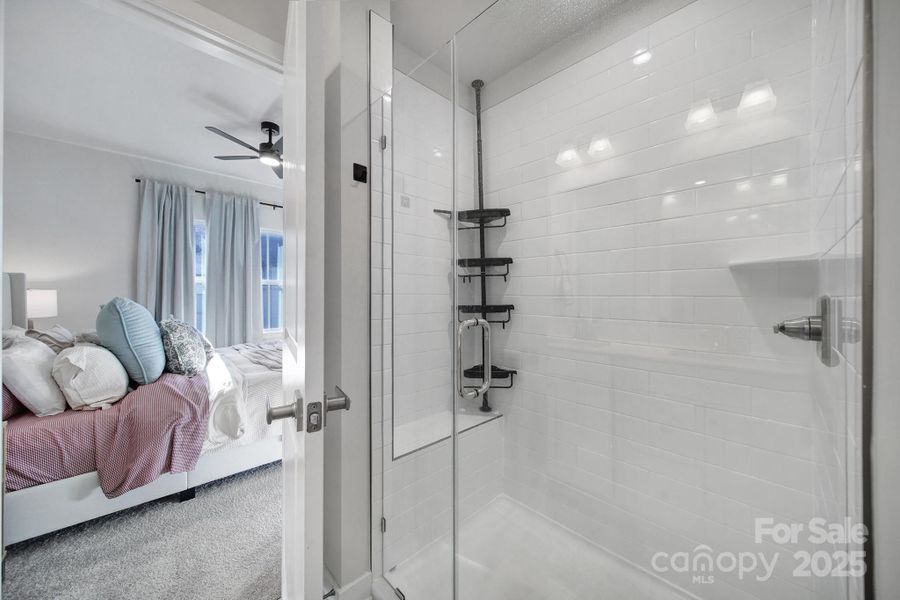 Furnished interior view inside a new home in , Charlotte (Image 11).