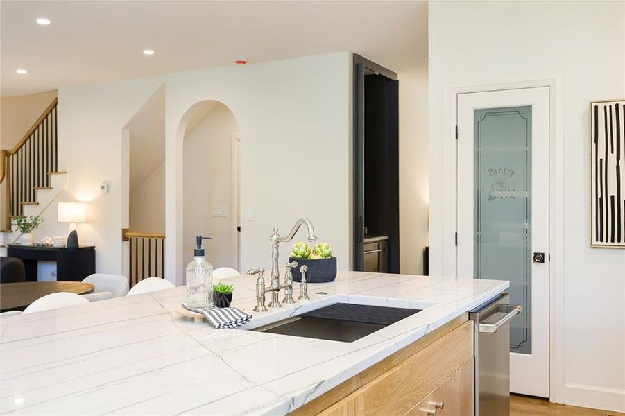 Furnished interior view inside a new home in , Scottdale (Image 10).