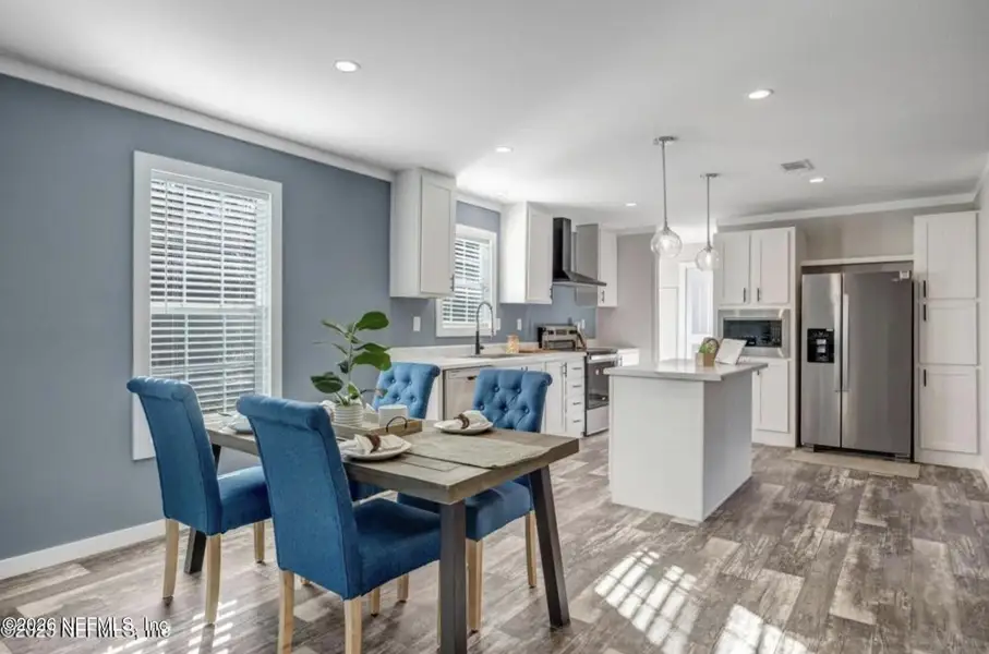 Furnished interior view inside a new home in , Bunnell (Image 3).