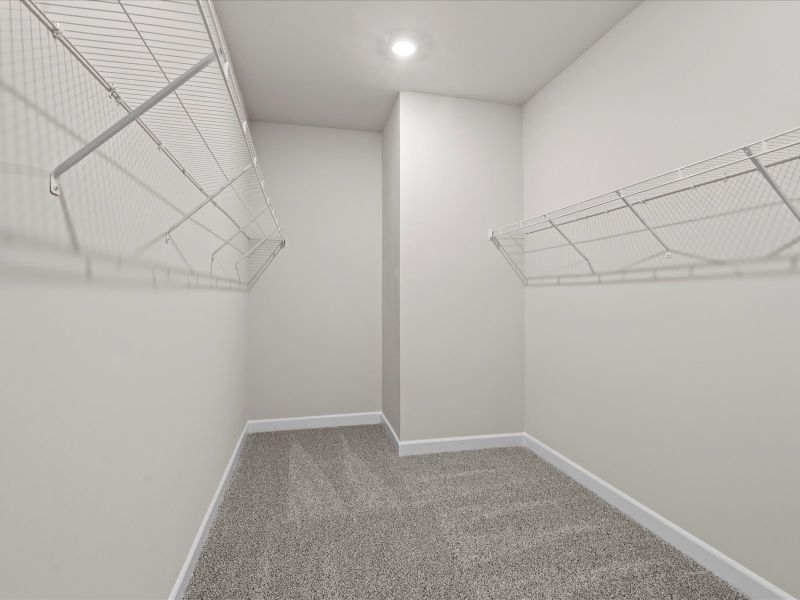 Spacious, unfurnished interior of a new home in Brayfield Manor - Heritage Collection, Wellford (Image 19).