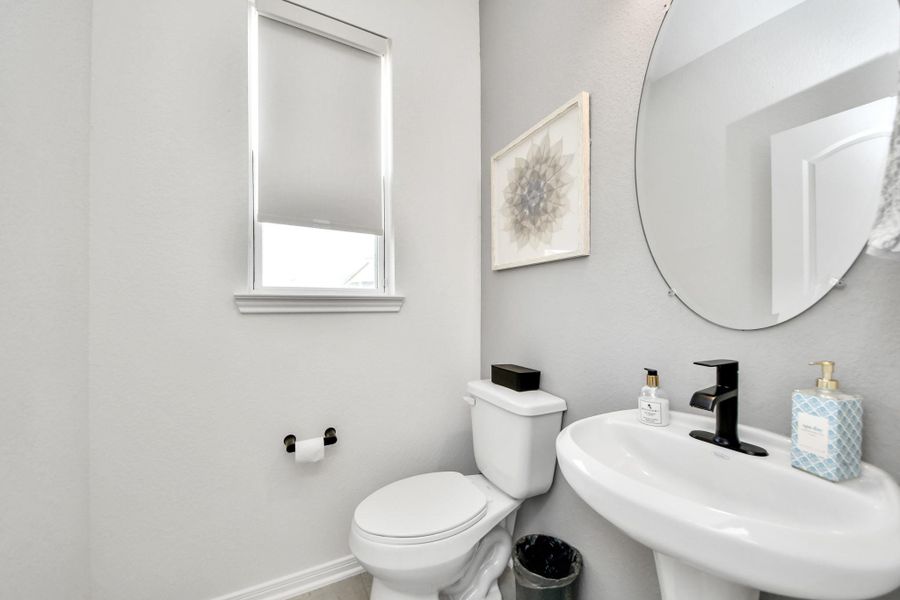 Furnished interior view inside a new home in , Cypress (Image 11).