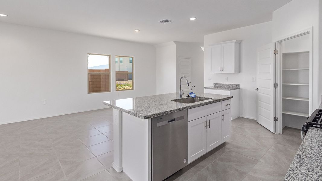 Furnished interior view inside a new home in Saguaro Bloom, Marana (Image 6).