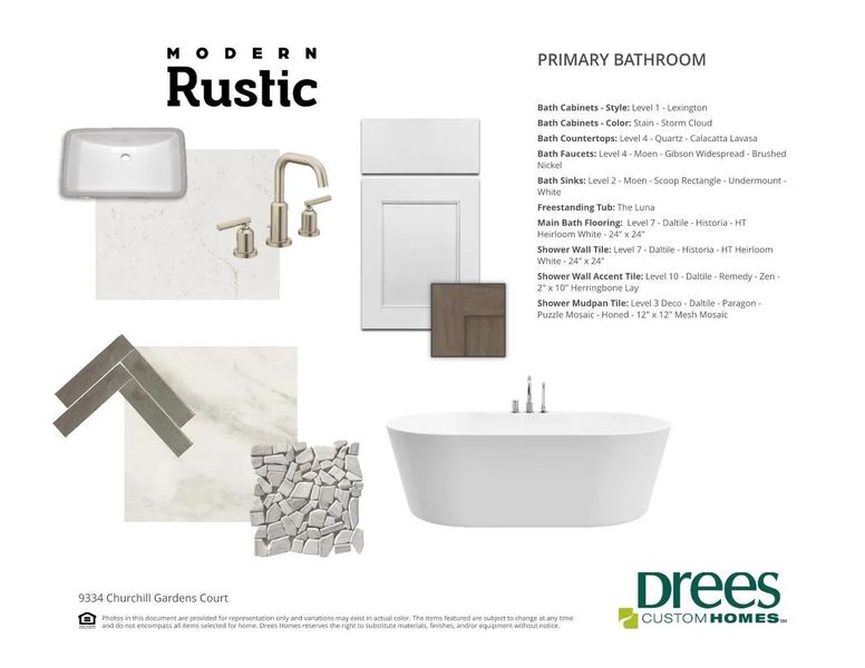 Grantley II D selection sheet