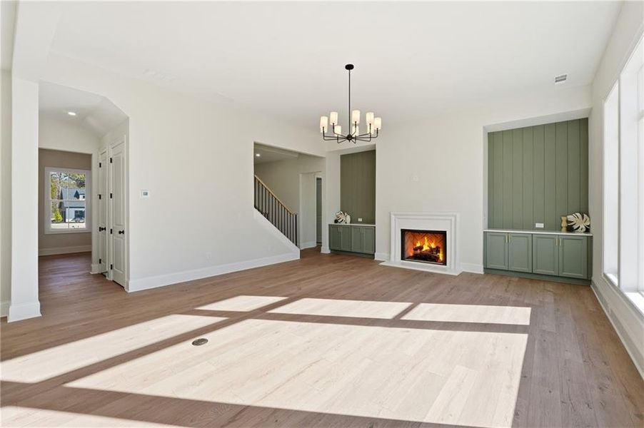 Spacious, unfurnished interior of a new home in , Canton (Image 23).