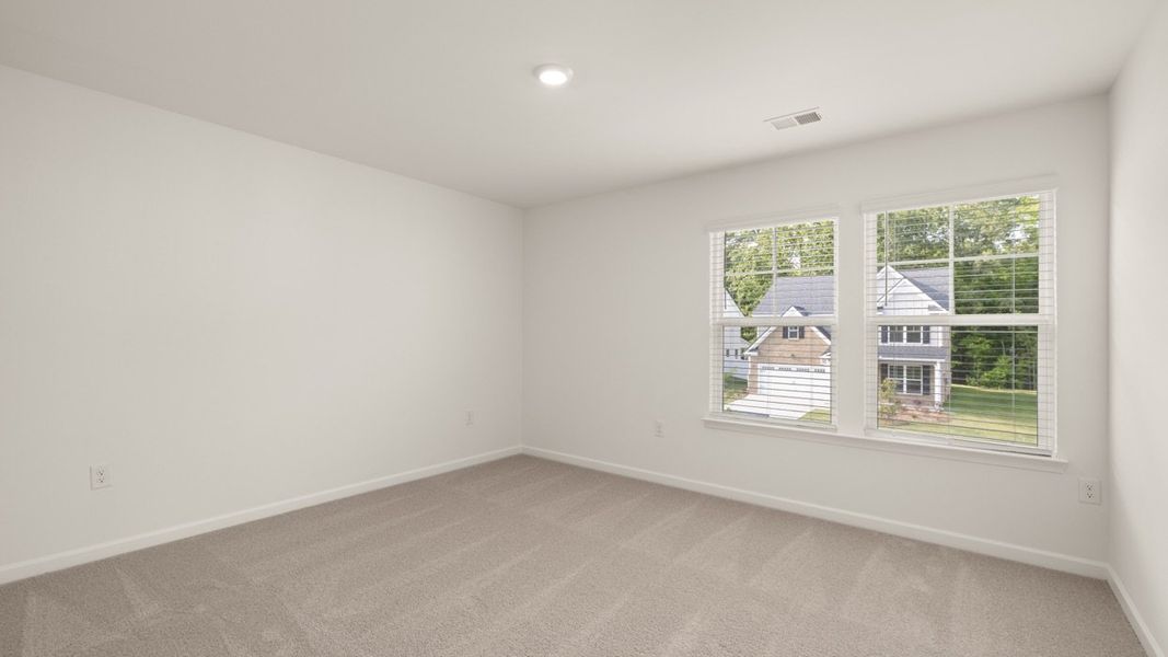 Representative unfurnished interior of a home built from the Hampshire by D.R. Horton in The Gates at Pates Creek, Hampton (Image 39). Representative unfurnished interior of a home built from the Hampshire by D.R. Horton in The Gates at Pates Creek, Hampton (Image 39).
