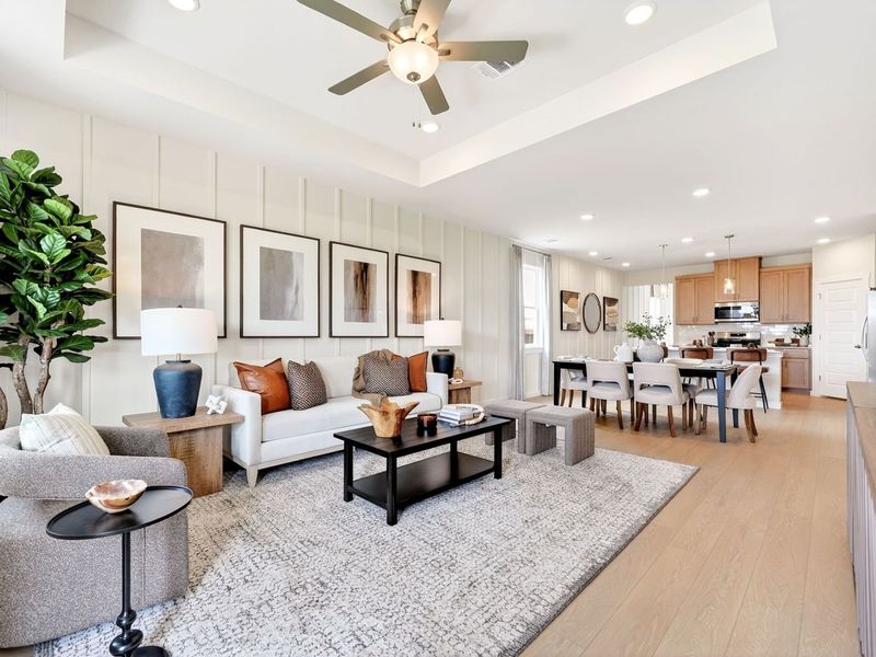 Furnished interior view inside a new home in Heartland, Crandall (Image 26).