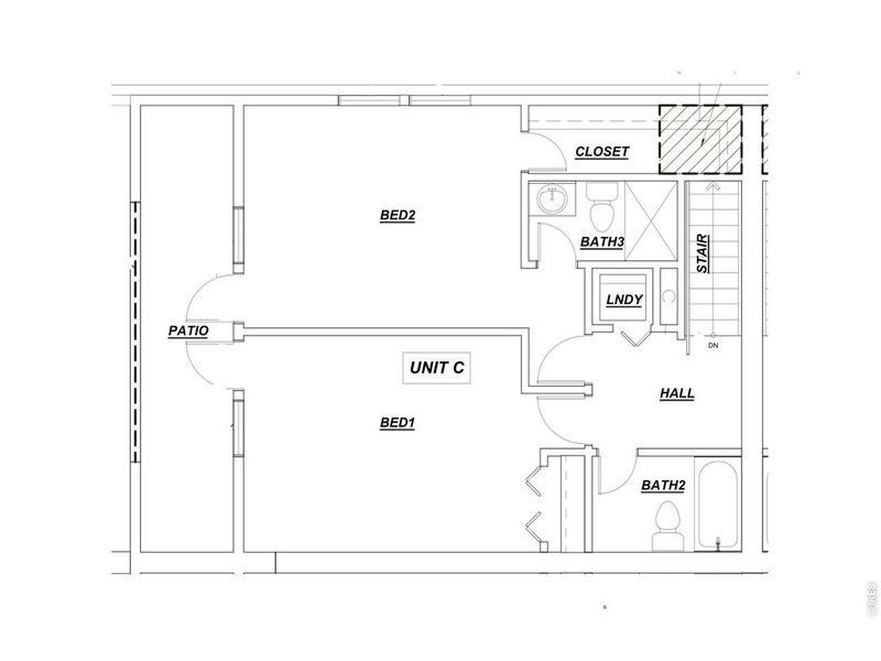 2D floor plan layout of this home in , Boulder, CO (Image 2). 2D floor plan layout of this home in , Boulder, CO (Image 2).
