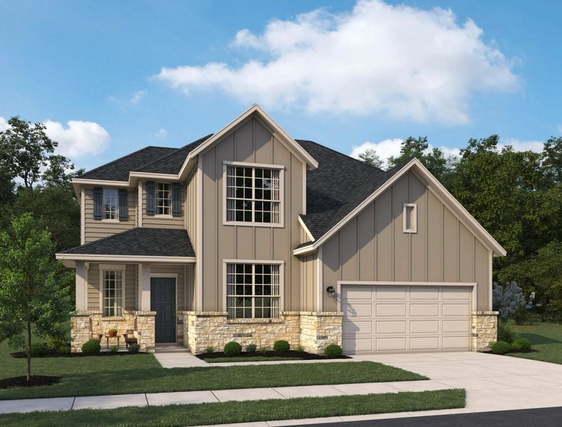 Bridgeport - Elevation P