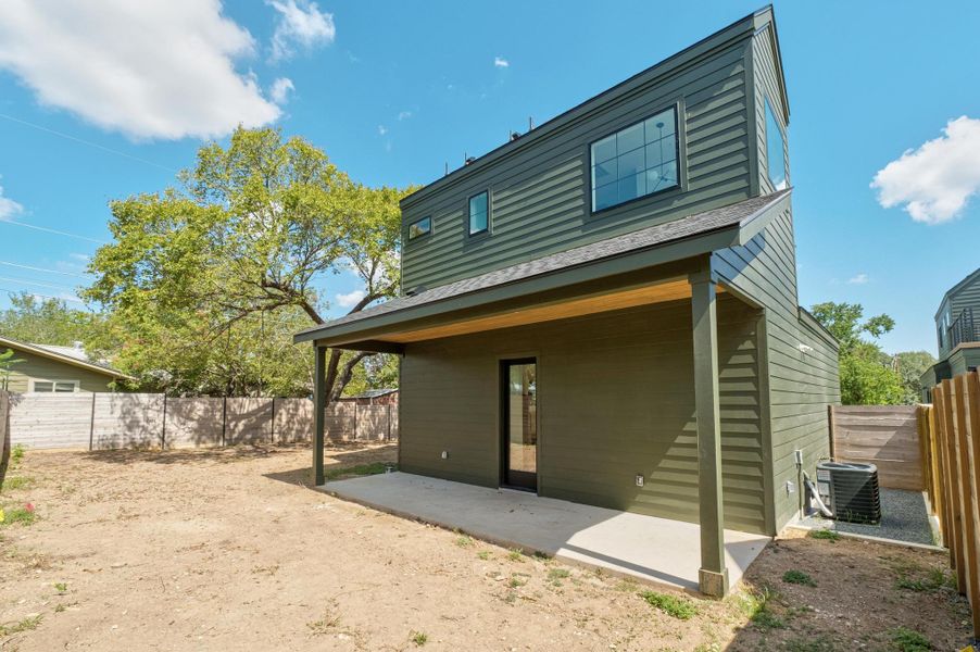 Front exterior of a new home in , Austin, TX, highlighting curb appeal (Image 24). Front exterior of a new home in , Austin, TX, highlighting curb appeal (Image 24).
