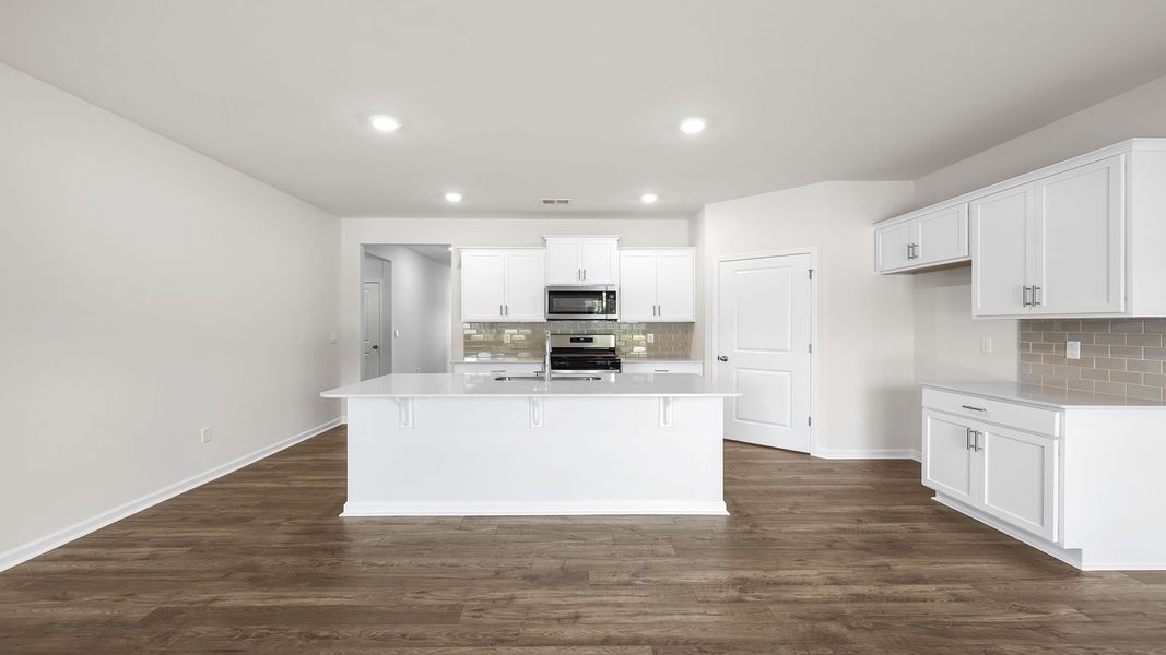 Furnished interior view inside a new home in Durbin Meadows Traditions, Fountain Inn (Image 7).
