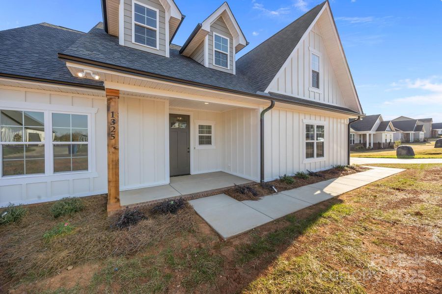 Exterior details and patio area of a home in , Salisbury (Image 23).