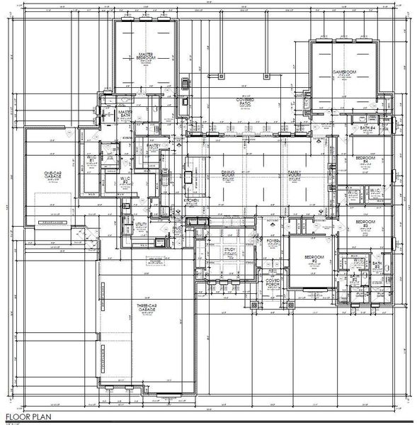 2D floor plan layout of this home in The Vines, Haslet, TX (Image 2).
